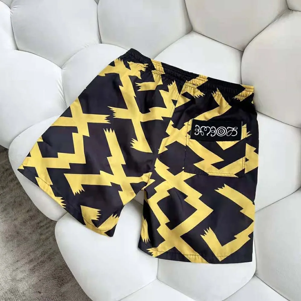 Loewe Allover Print Shorts in Cotton for Men Loewe Allover Print Shorts in Cotton for Men