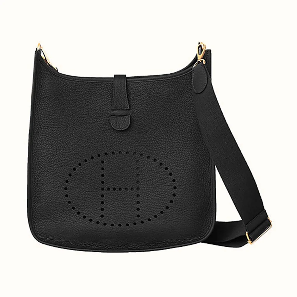 Hermes Evelyne III 33 Bag for Women in Black Hermes Evelyne III 33 Bag for Women in Black