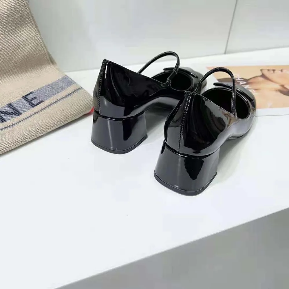 Prada Patent Leather Pumps in 45mm Heel Height for Women in Black