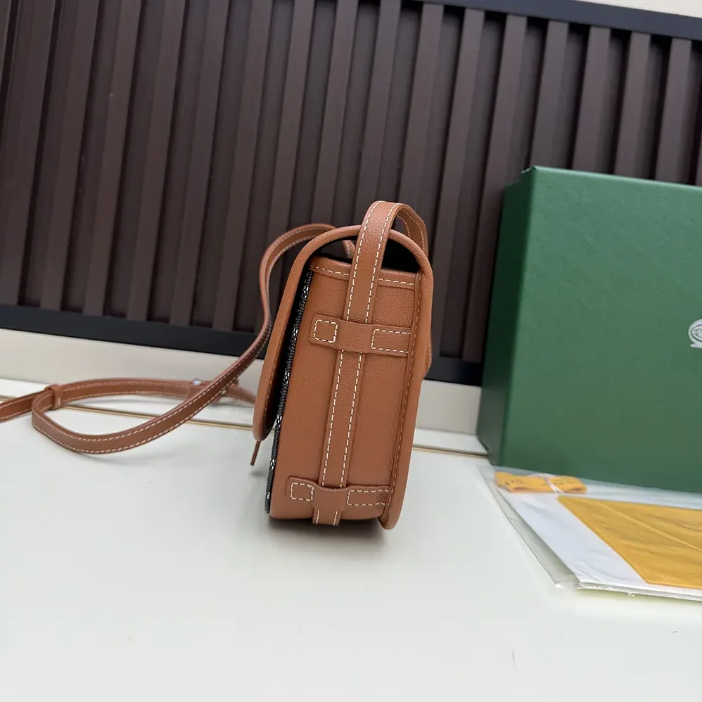 Goyard Belvedere Mm Bag for Unisex in Tan