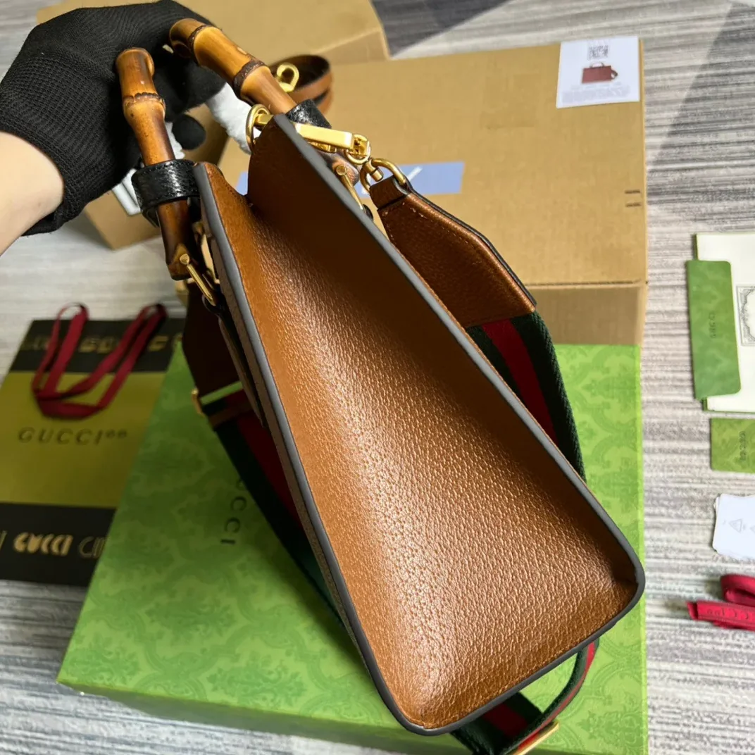 Gucci Diana Medium Tote Bag Brown Gucci Diana Medium Tote Bag Brown