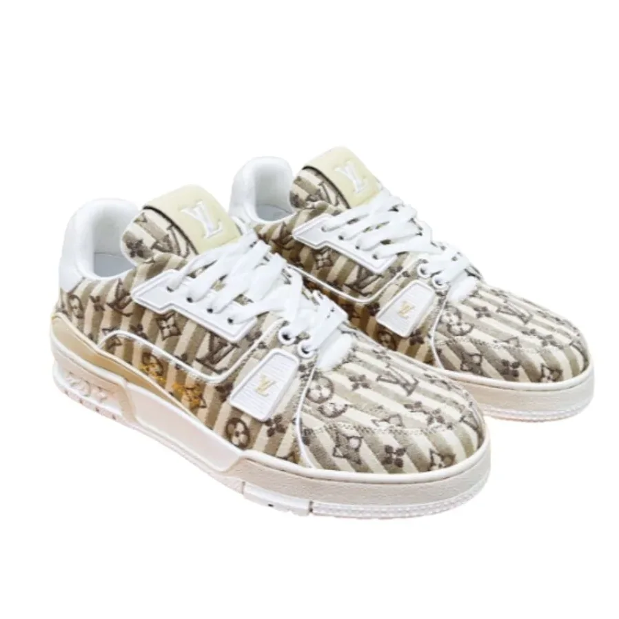 Louis Vuitton Retro Basketball Sneakers Cream