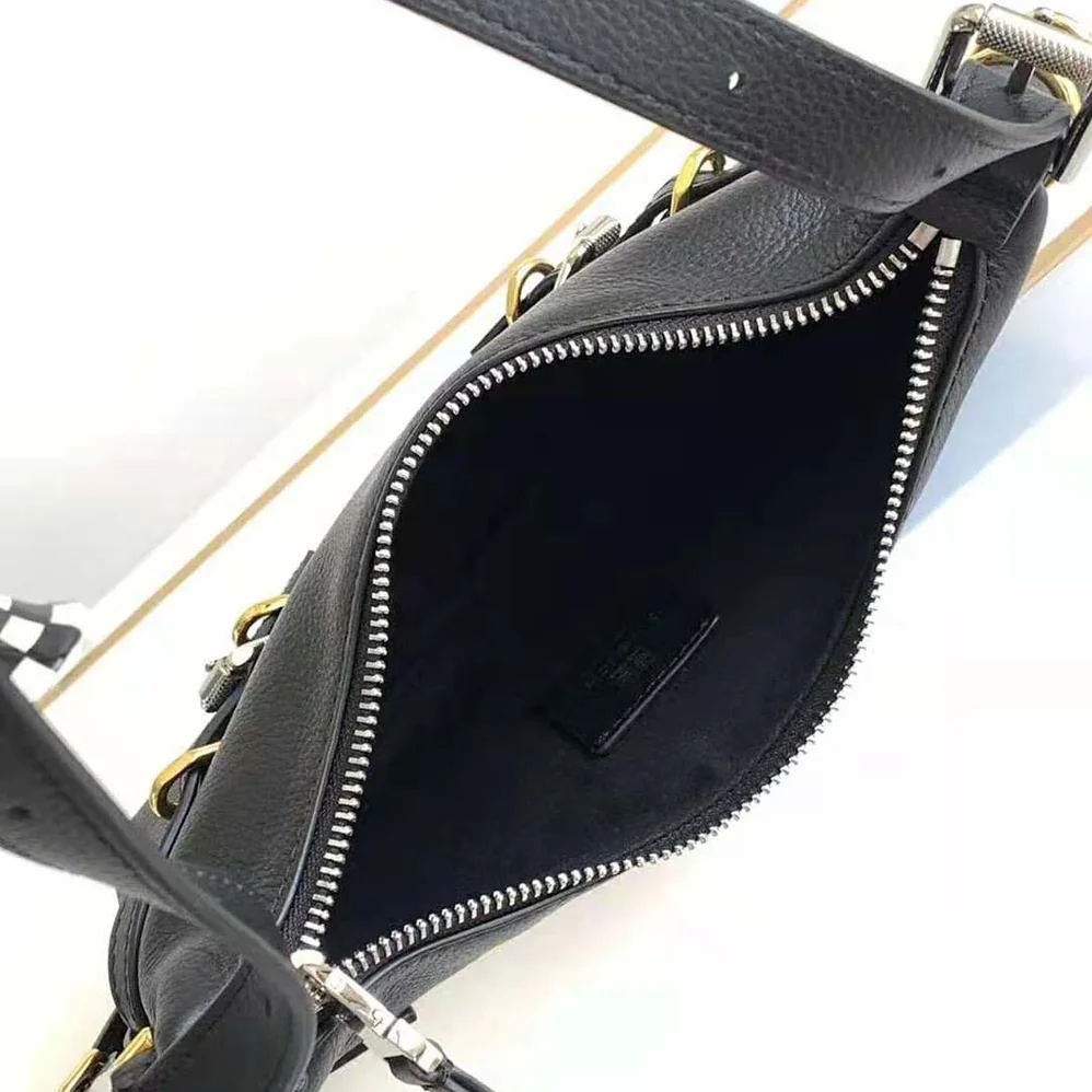 Givenchy Mini Voyou Bag in Leather for Women in Black Givenchy Mini Voyou Bag in Leather for Women in Black
