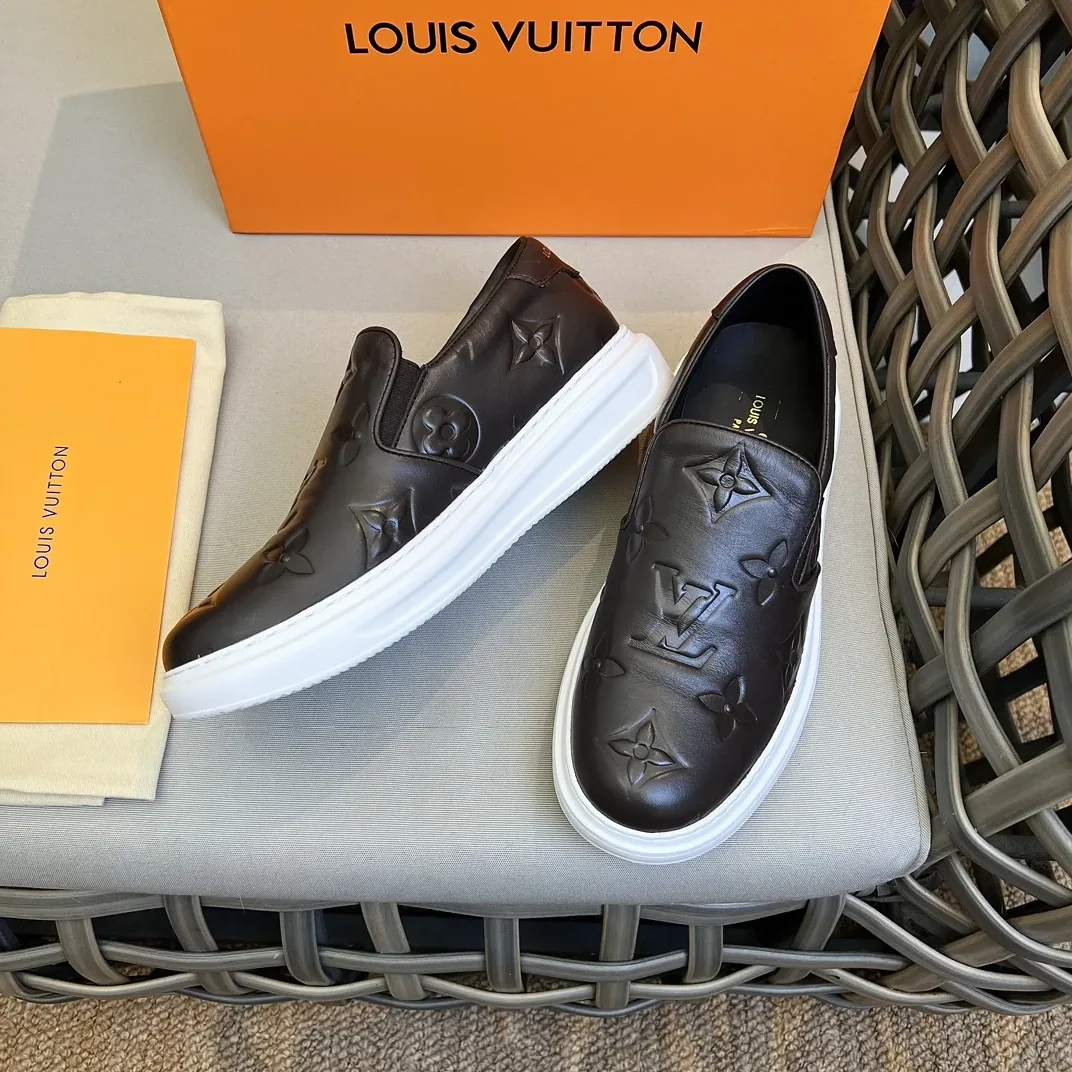 Louis Vuitton Beverly Hills Slip On Brown Louis Vuitton Beverly Hills Slip On Brown