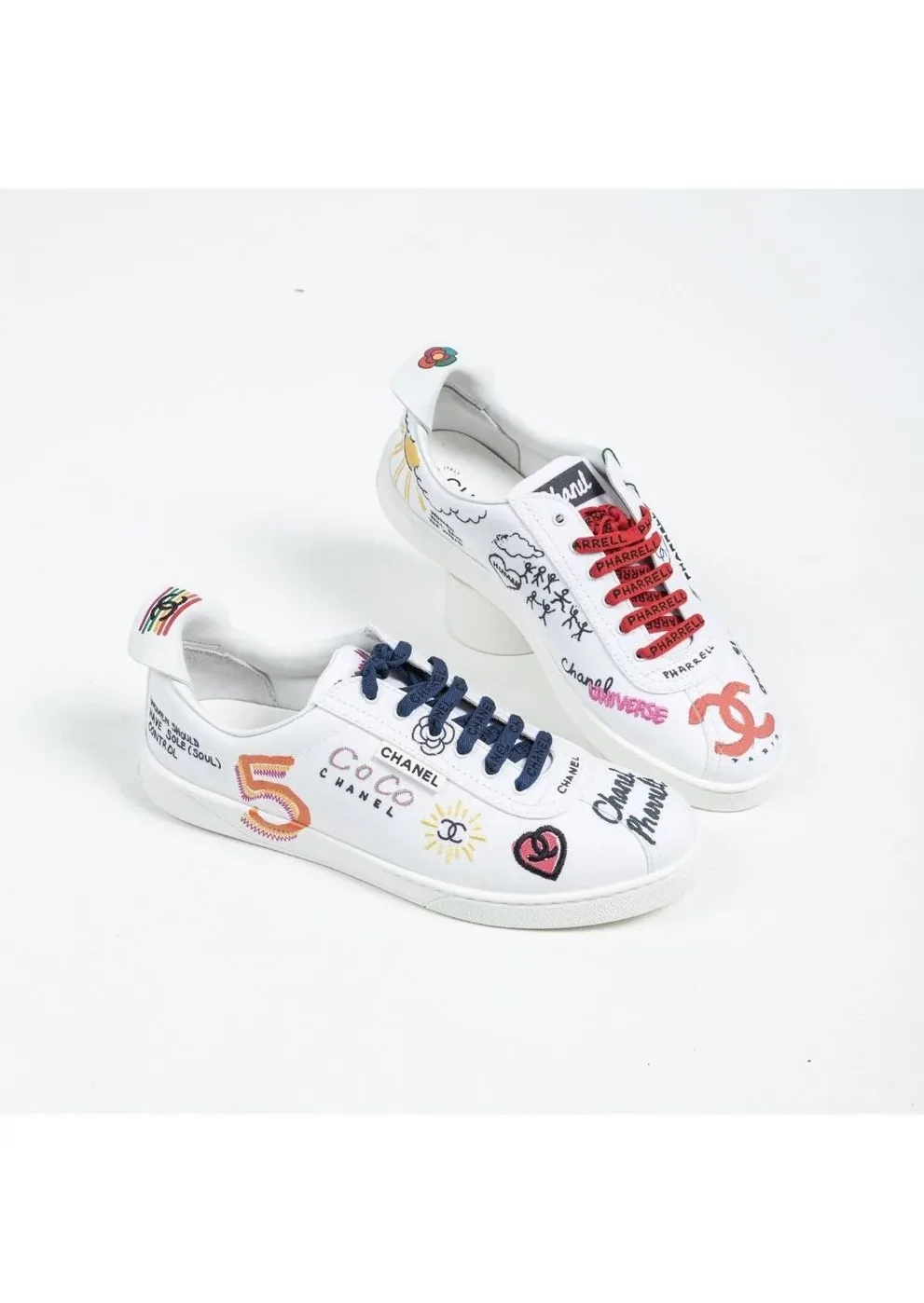 Chanel Williams Shoes 2019 Collection White Sneaker Chanel Williams Shoes 2019 Collection White Sneaker