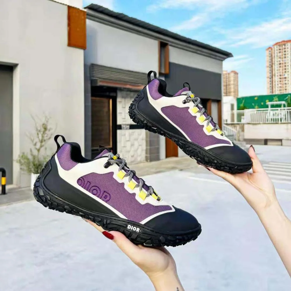 Dior Diorizon Hiking Shoe Black Technical Mesh and Rubber for Men