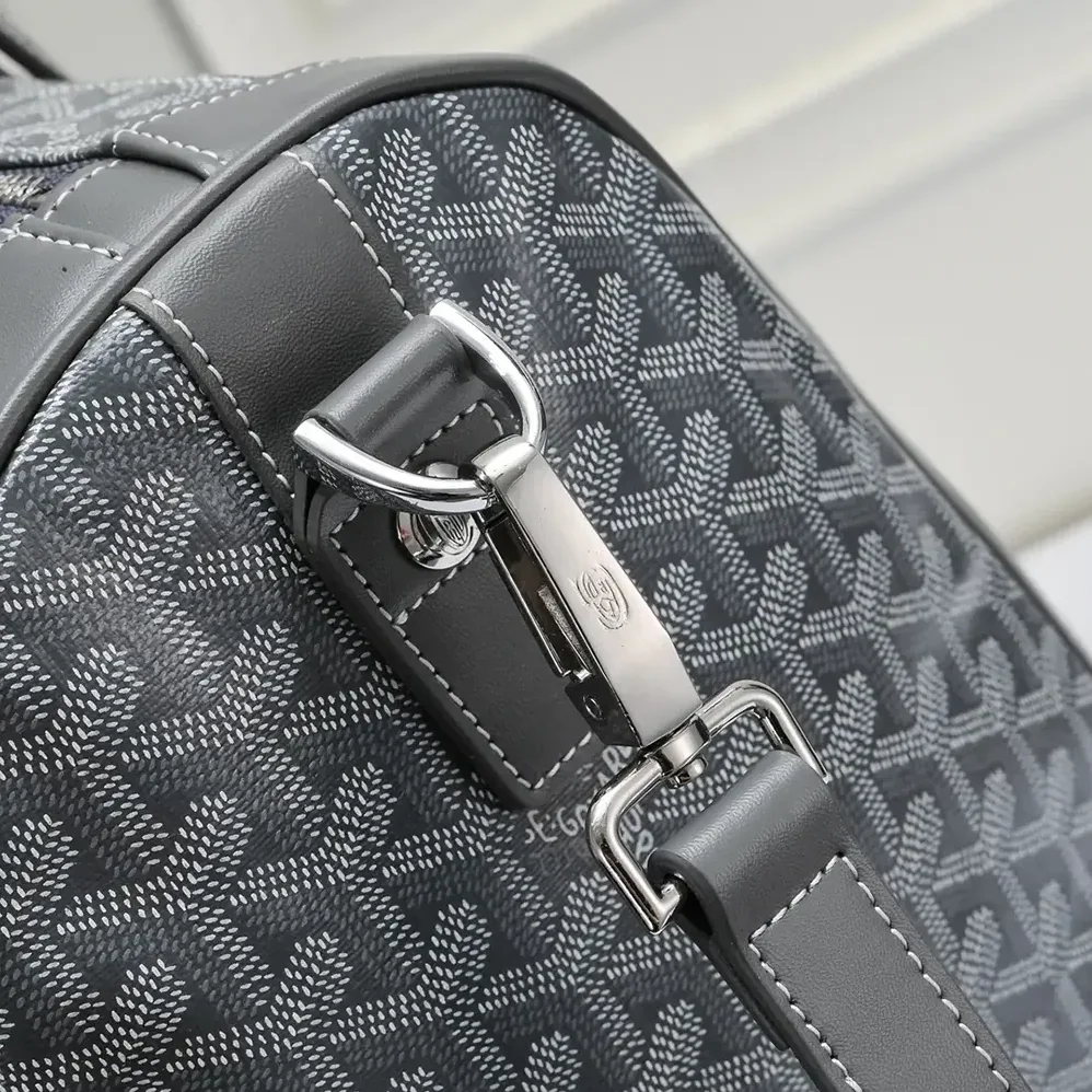 Goyard Boston 50 Bag for Unisex in Grey Goyard Boston 50 Bag for Unisex in Grey