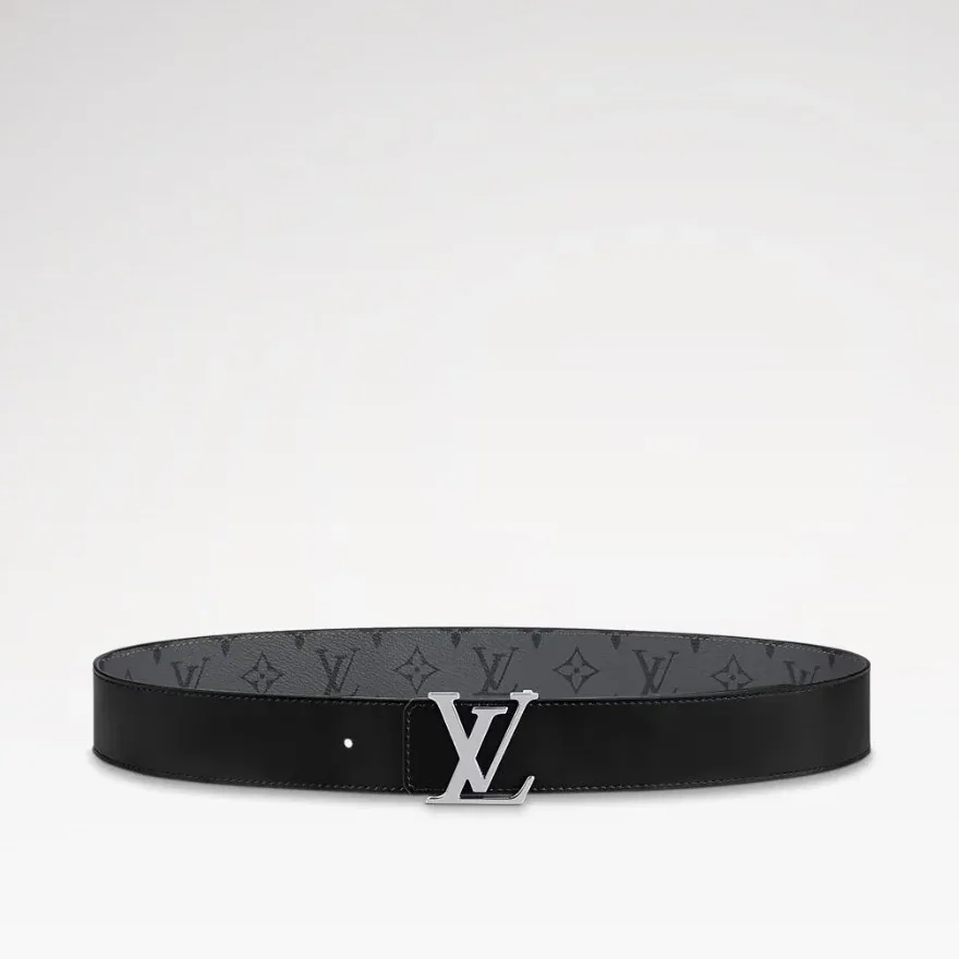 Louis Vuitton LV Initiales Reversible Belt Monogram Eclipse Louis Vuitton LV Initiales Reversible Belt Monogram Eclipse