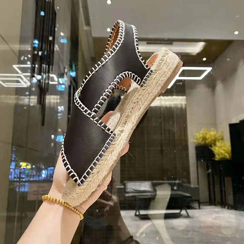 Chloe Lucinda Flat Espadrille for Women in Black Chloe Lucinda Flat Espadrille for Women in Black