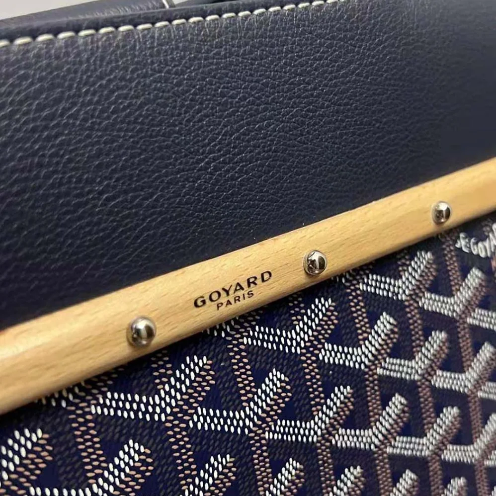Goyard Saïgon Tote Bag for Women in Navy