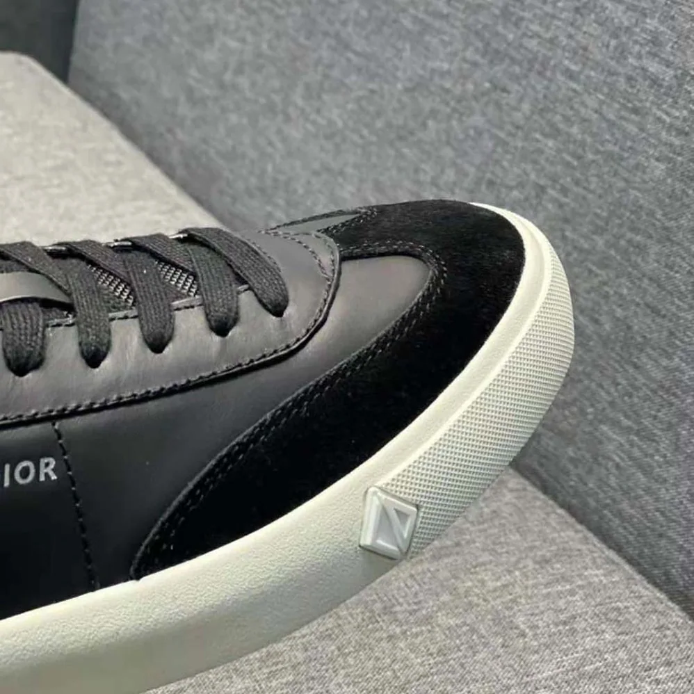 Dior B101 Sneaker Black Smooth Calfskin and Nubuck for Men Dior B101 Sneaker Black Smooth Calfskin and Nubuck for Men