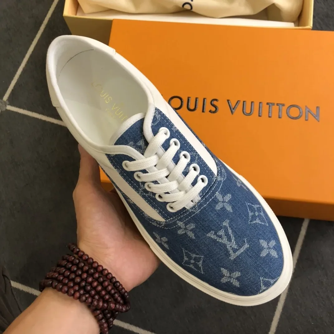 Louis Vuitton LV Trocadero Richelieu Sneaker Blue Louis Vuitton LV Trocadero Richelieu Sneaker Blue