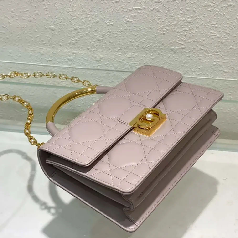Dior Medium Dior Ange Bag Trench Beige Macrocannage Lambskin for Women Dior Medium Dior Ange Bag Trench Beige Macrocannage Lambskin for Women