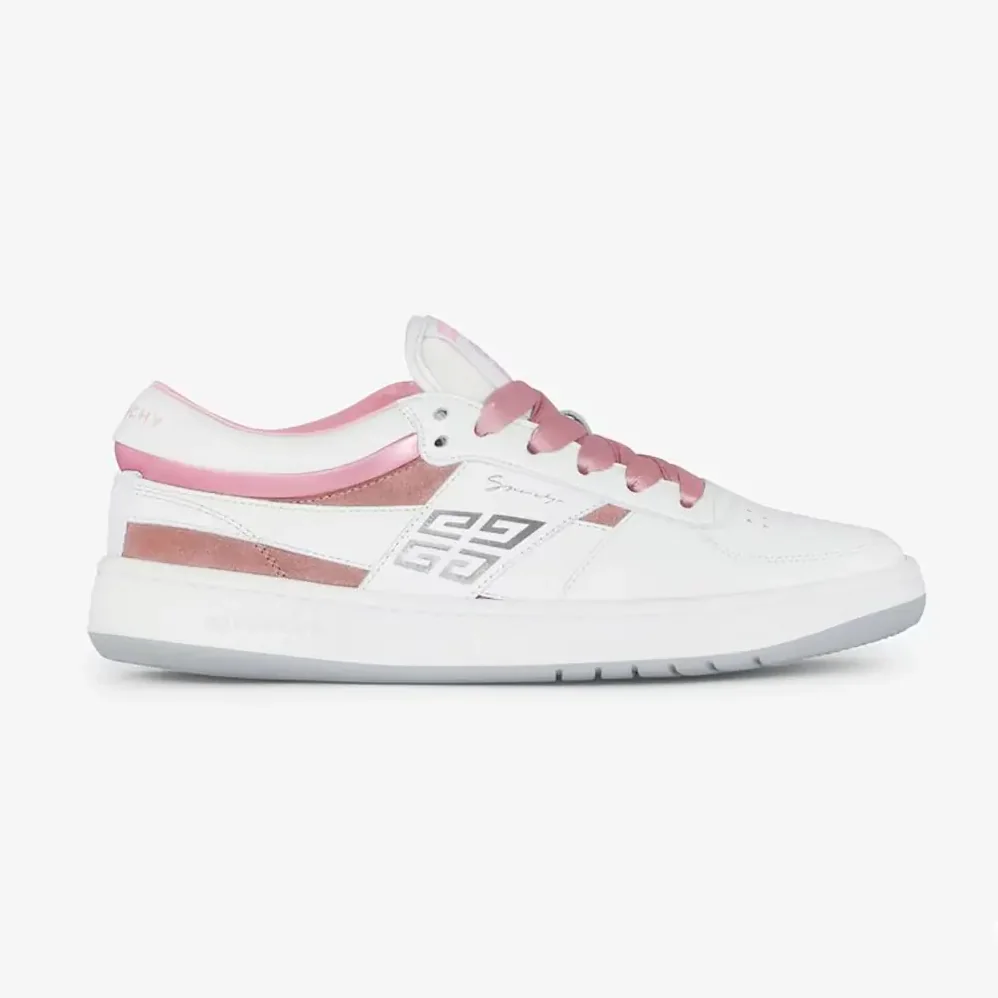 Givenchy G Move Sneakers in Mixed Leathers for Women in Pink