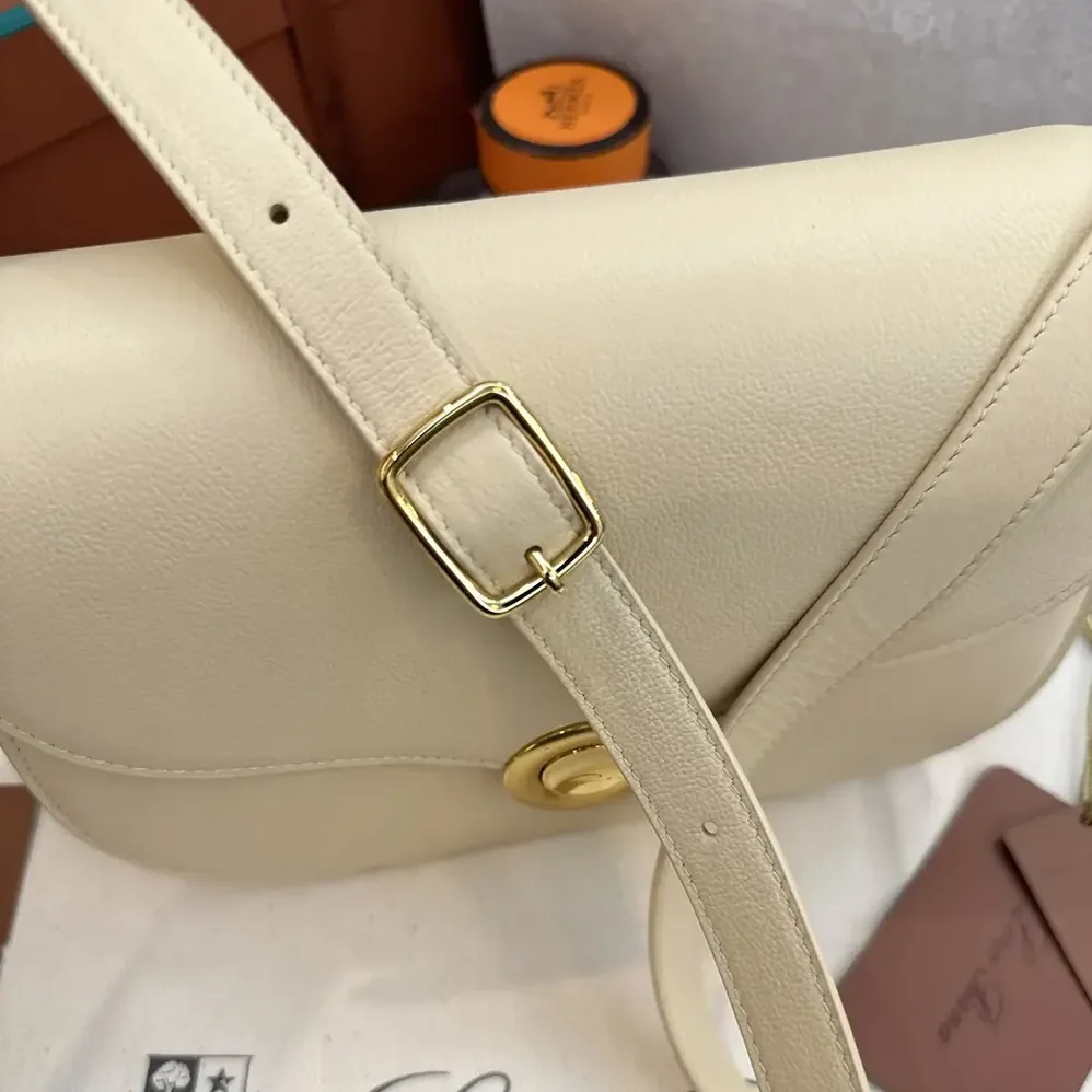 Loro Piana Mini Ghiera Bag for Women in White
