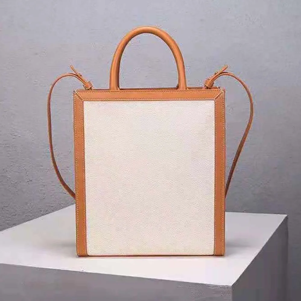 Celine Small Vertical Cabas Celine in Canvas with Celine Print and Calfskin for Women Celine Small Vertical Cabas Celine in Canvas with Celine Print and Calfskin for Women