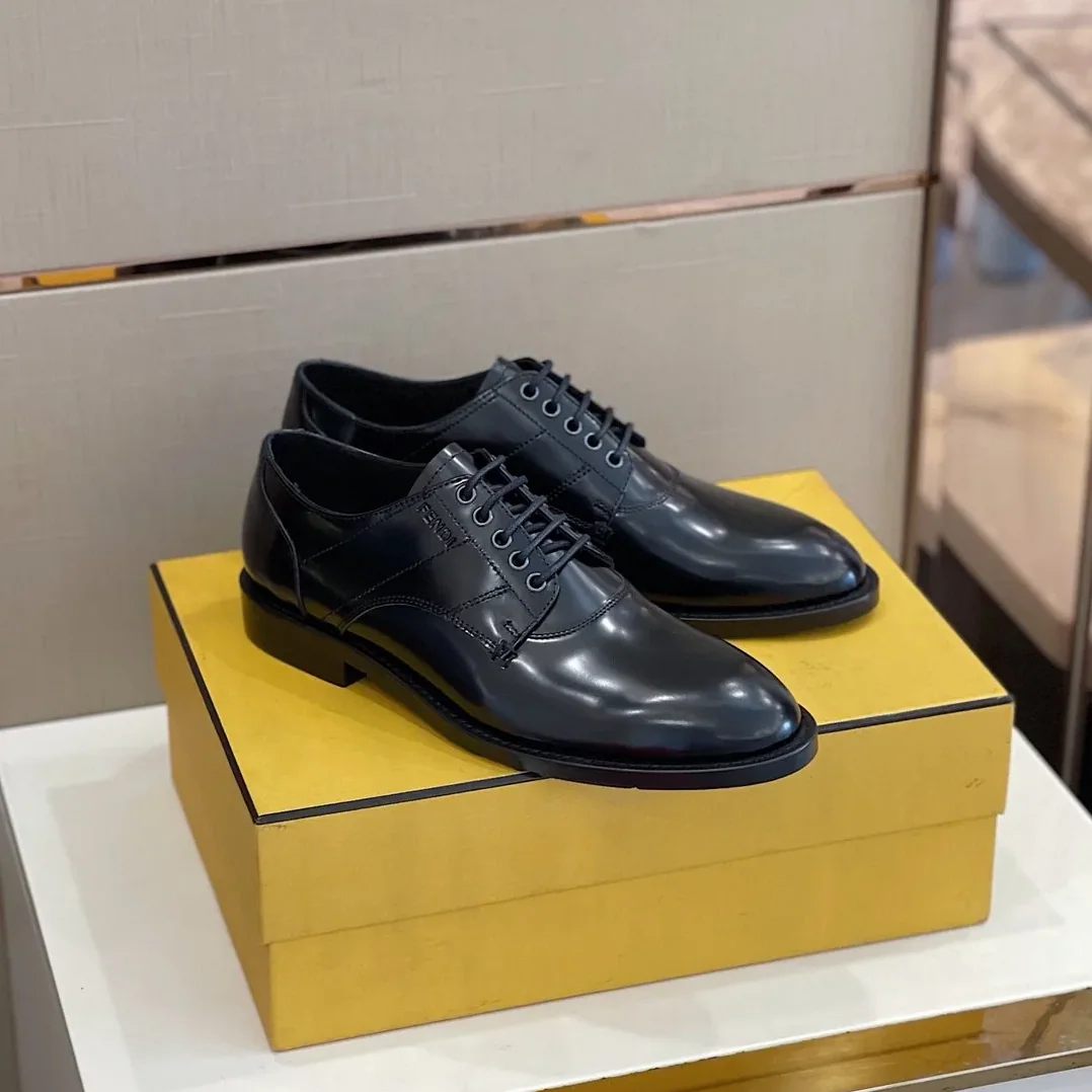 Fendi Force Shiny Black Shoes
