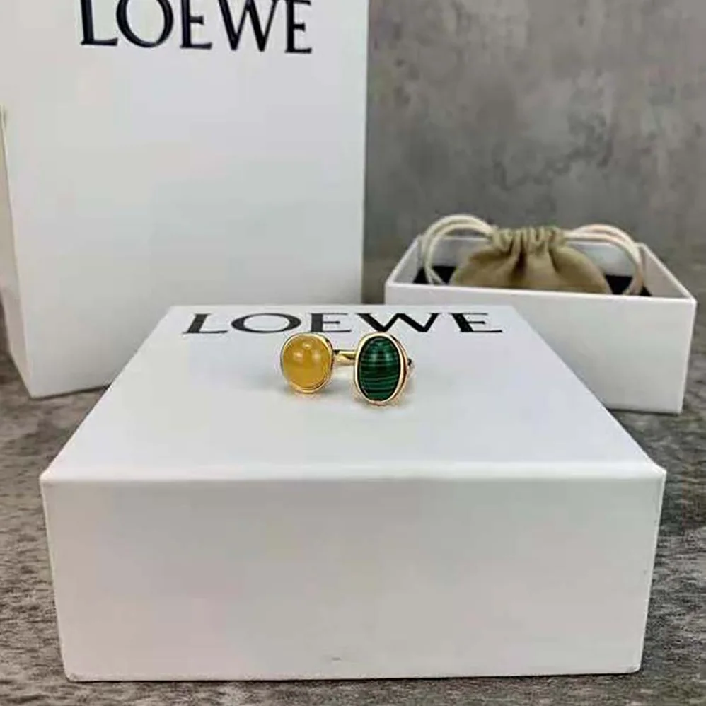 Loewe Tree Ring in Metal for Women Loewe Tree Ring in Metal for Women