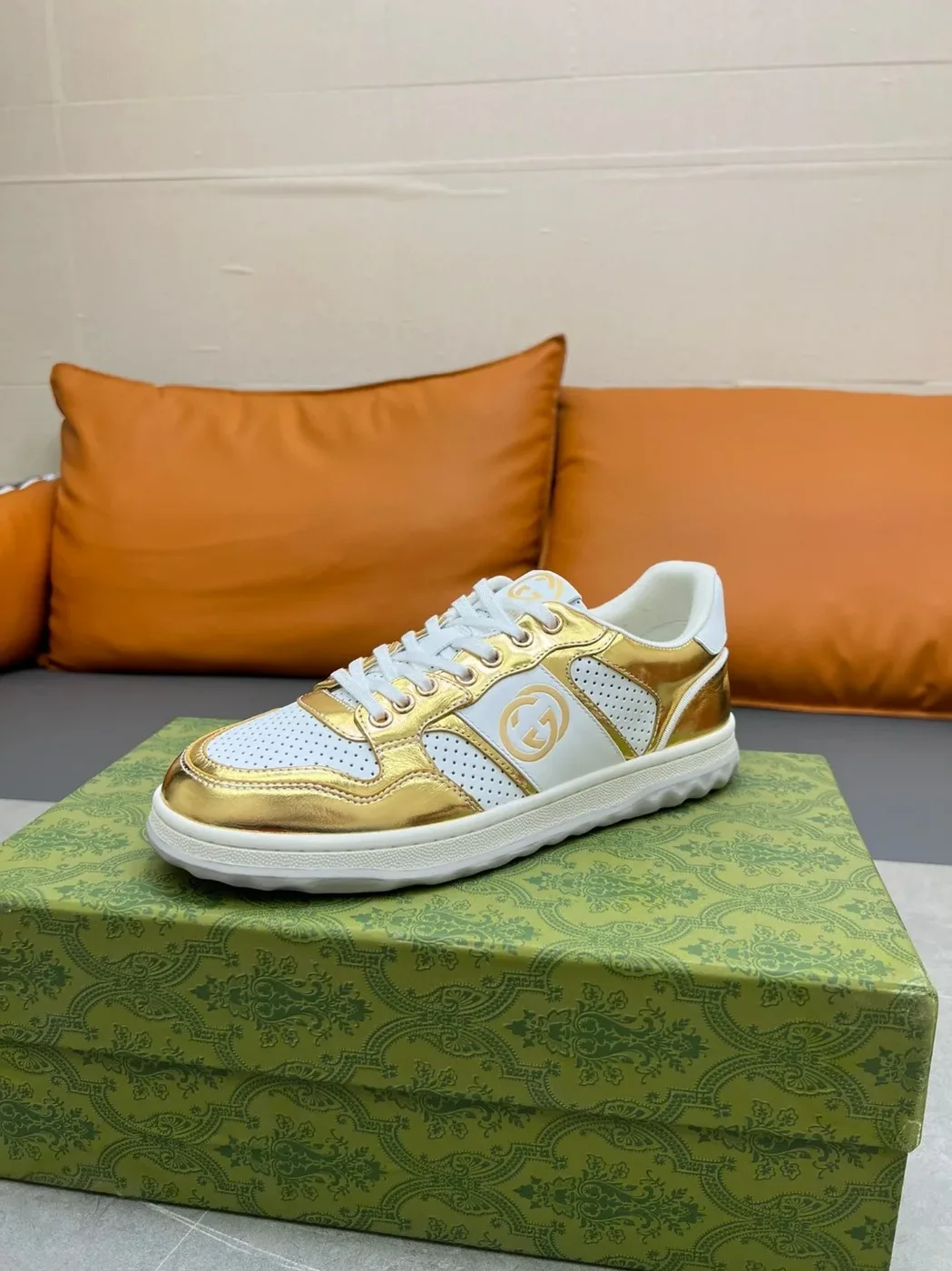 Gucci Mac80 Sneaker Gold Gucci Mac80 Sneaker Gold