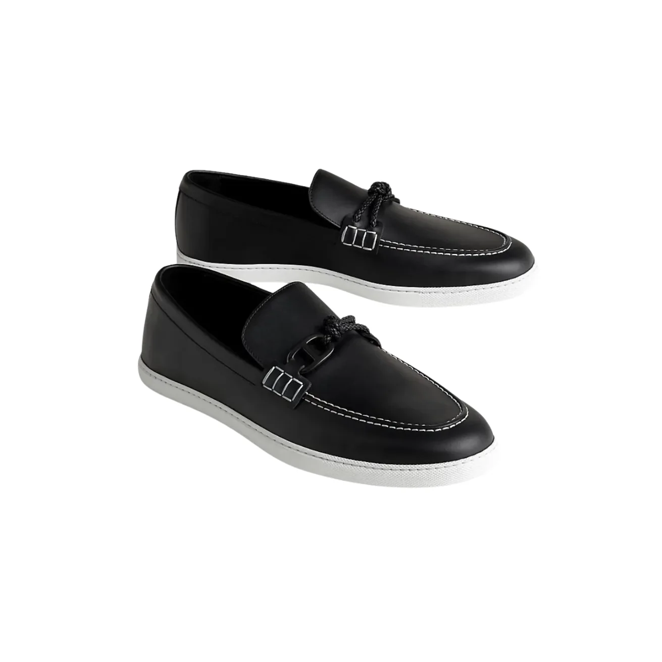 Hermes Ignacio Loafers Noir Hermes Ignacio Loafers Noir