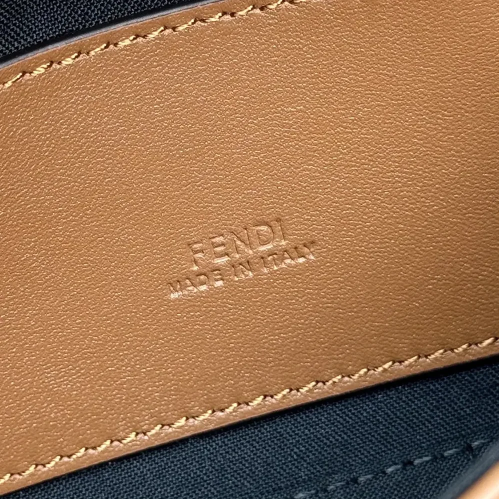 Fendi Baguette Phone Pouch Brown Nappa Leather Pouch for Women Fendi Baguette Phone Pouch Brown Nappa Leather Pouch for Women