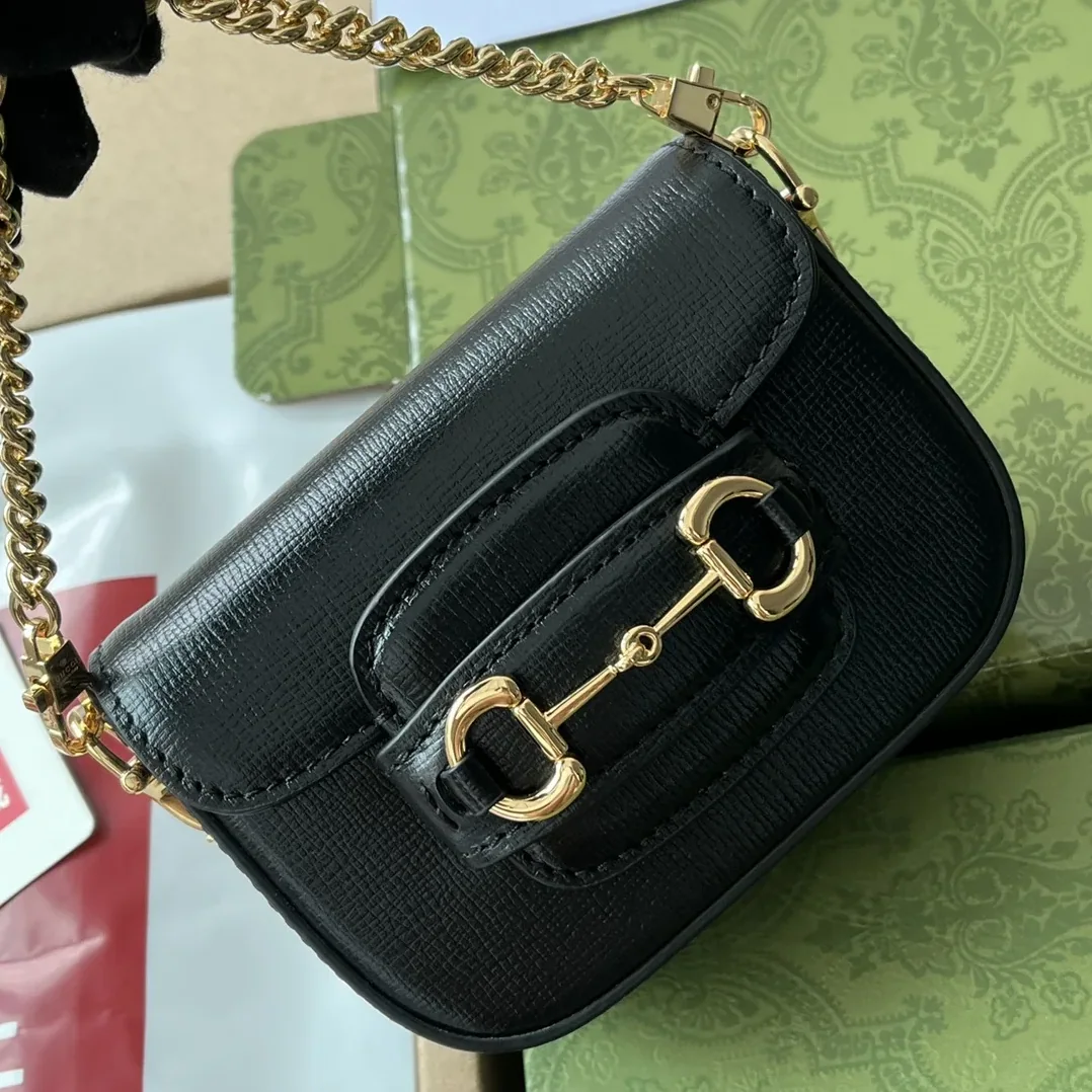 Gucci Horsebit 1955 Strap Wallet Black Gucci Horsebit 1955 Strap Wallet Black