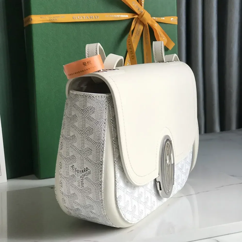 Goyard 233 Bag for Unisex in White Goyard 233 Bag for Unisex in White