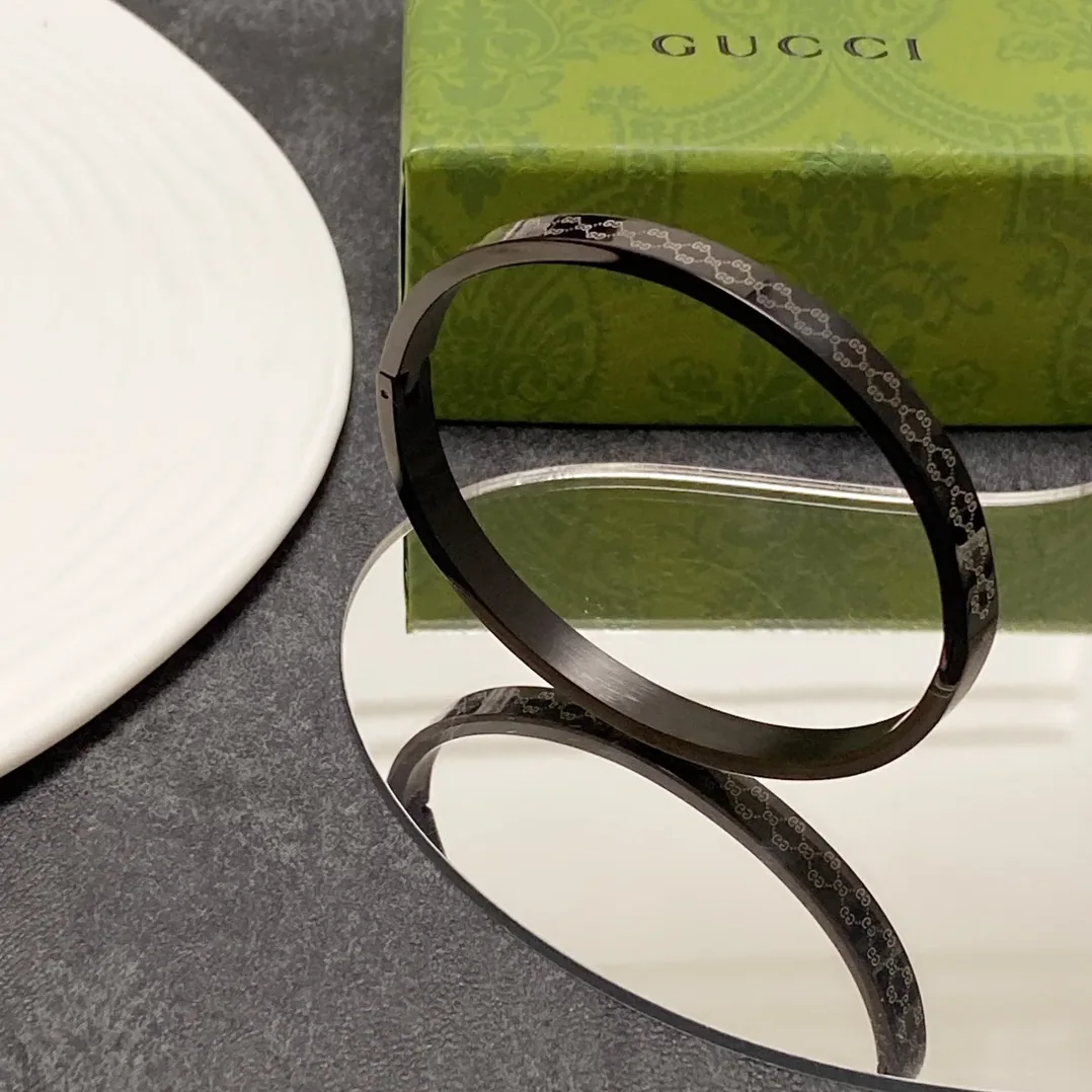Gucci Double G Bracelet Black Gucci Double G Bracelet Black