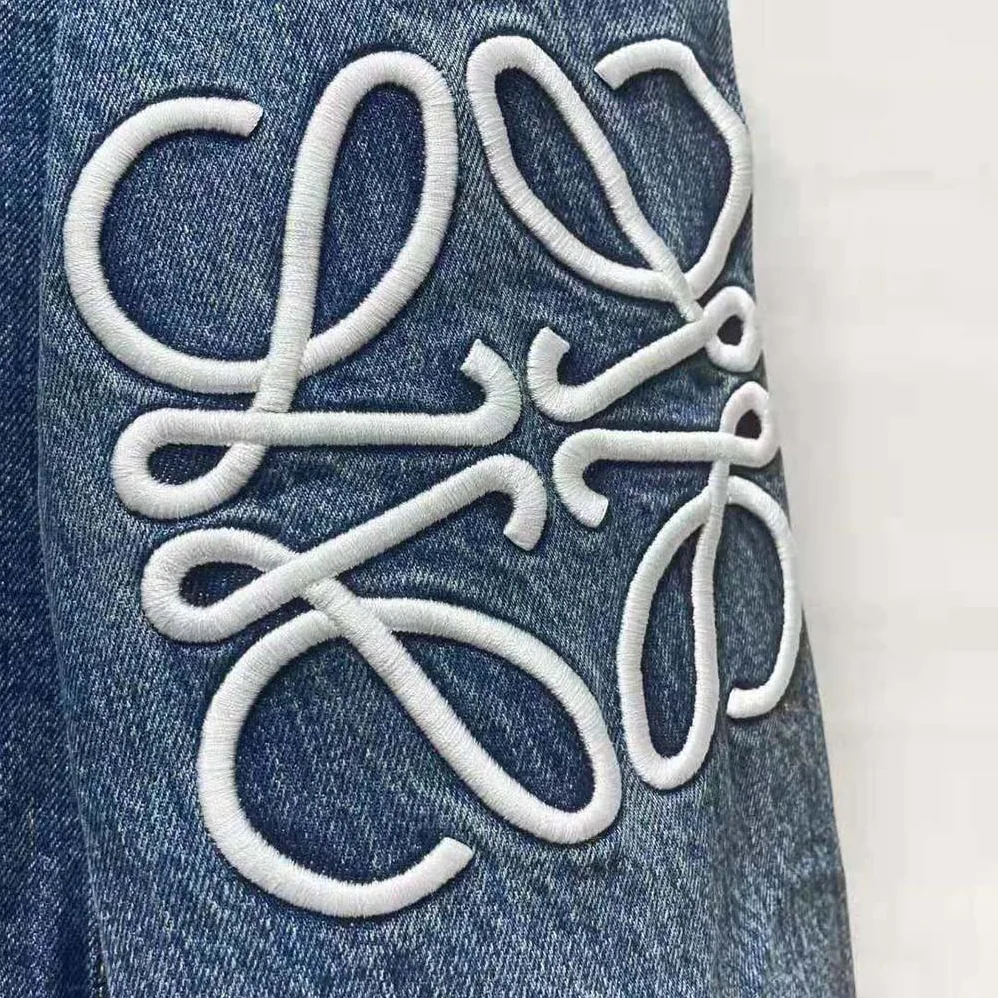 Loewe Anagram Jacket in Denim for Women Loewe Anagram Jacket in Denim for Women