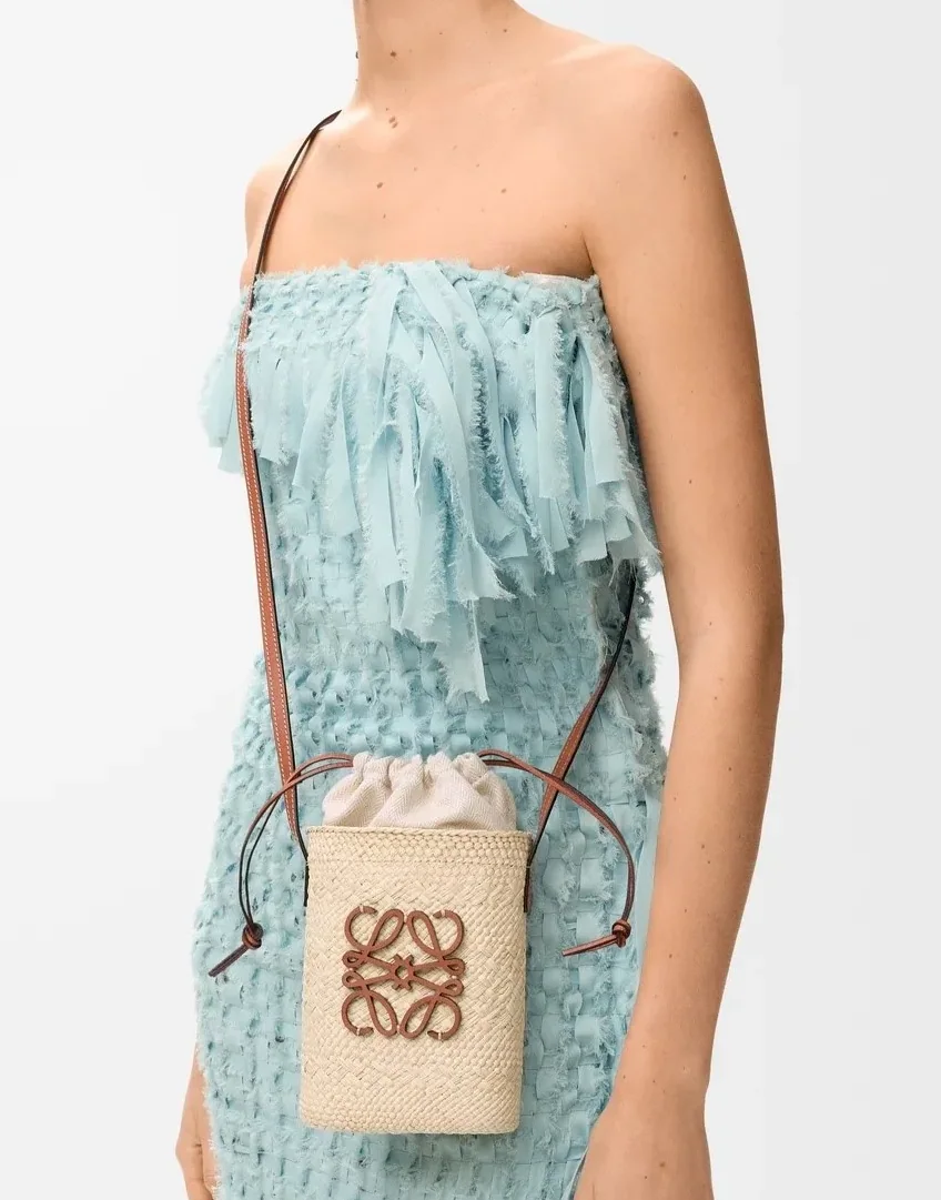 Loewe Square Pocket Crossbody Bag / Natural/ Tan C630G35X05 Loewe Square Pocket Crossbody Bag / Natural/ Tan C630G35X05