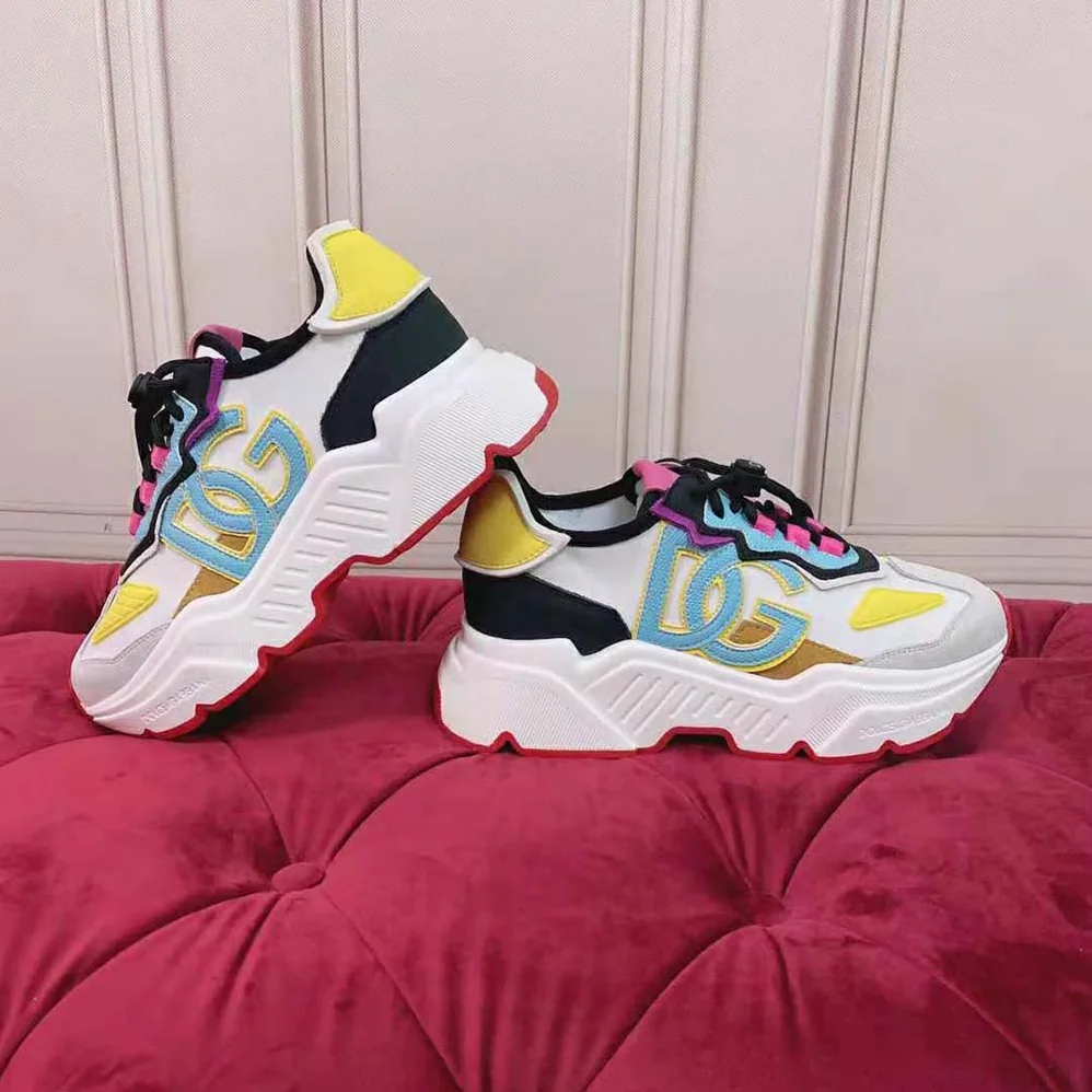 Dolce Gabbana D&G Mixed for Women in materials Daymaster Sneakers Dolce Gabbana D&G Mixed for Women in materials Daymaster Sneakers