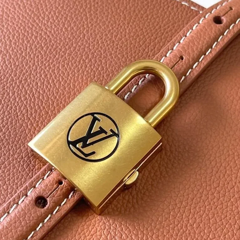 Louis Vuitton Low Key Duffle Tote Cognac /