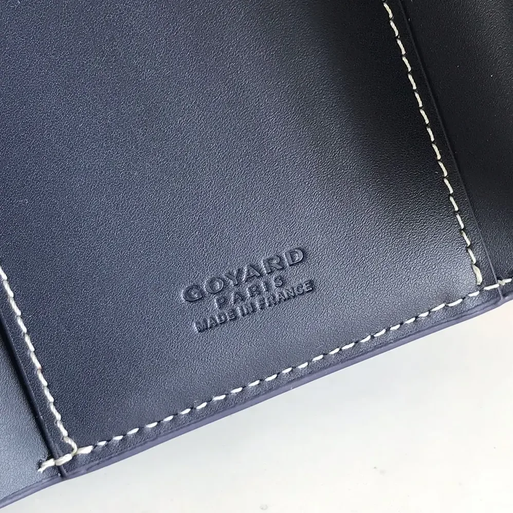 Goyard Saint Gabrie Wallet for Unisex in Navy