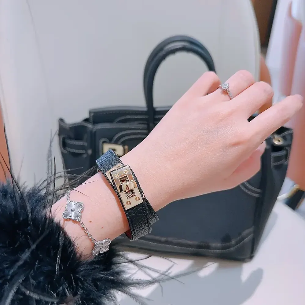 Hermes Kelly Double Tour Bracelet for Unisex