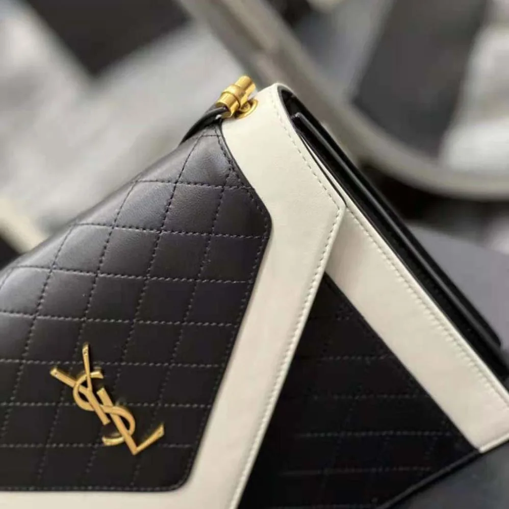 Saint Laurent YSL Gaby Satchel in Vintage Lambskin for Women Saint Laurent YSL Gaby Satchel in Vintage Lambskin for Women
