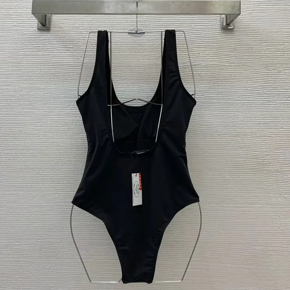 Prada Stretch Jersey Bodysuit for Women in Black Prada Stretch Jersey Bodysuit for Women in Black
