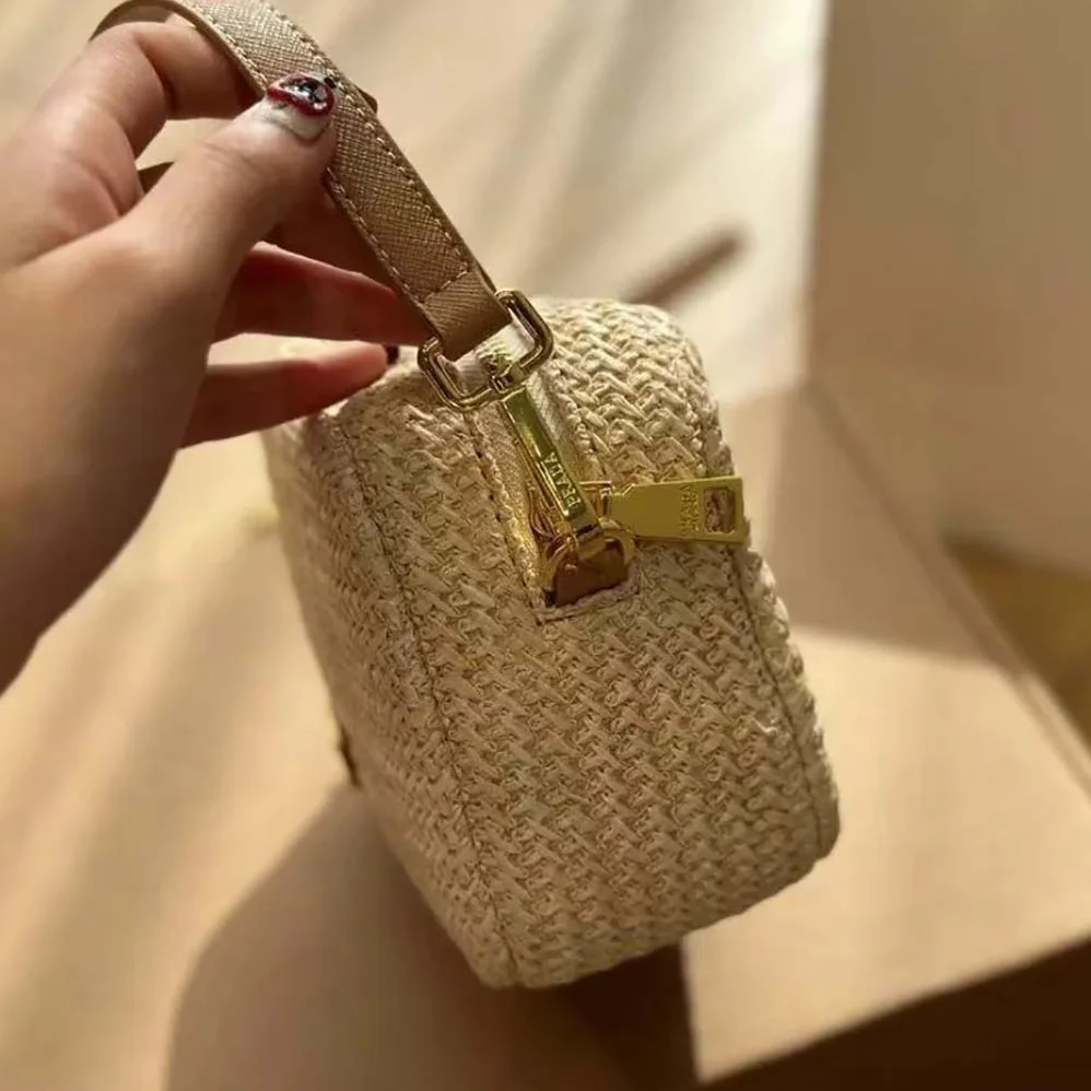 Prada Woven Fabric Mini for Women in pouch Prada Woven Fabric Mini for Women in pouch