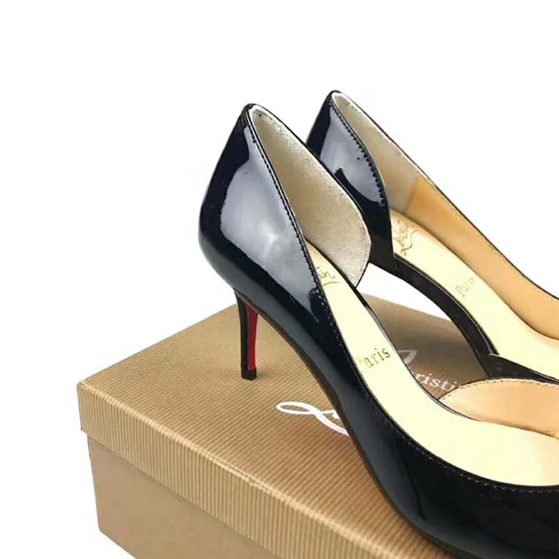 Christian Louboutin Shoes Lriza 70mm Heel Hight for Women in Black Christian Louboutin Shoes Lriza 70mm Heel Hight for Women in Black