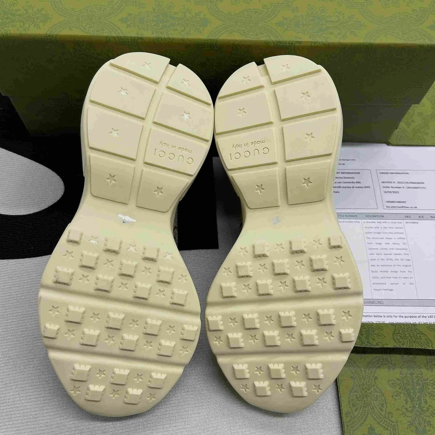 Gucci GG 100 Rhyton Sneaker White Gucci GG 100 Rhyton Sneaker White