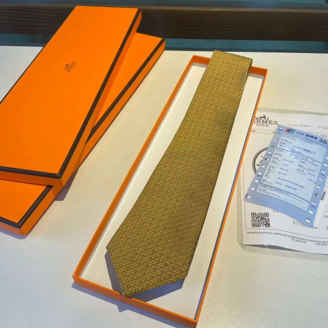 Hermes Tie Larguez Les Amarres Twillbi Yellow Hermes Tie Larguez Les Amarres Twillbi Yellow