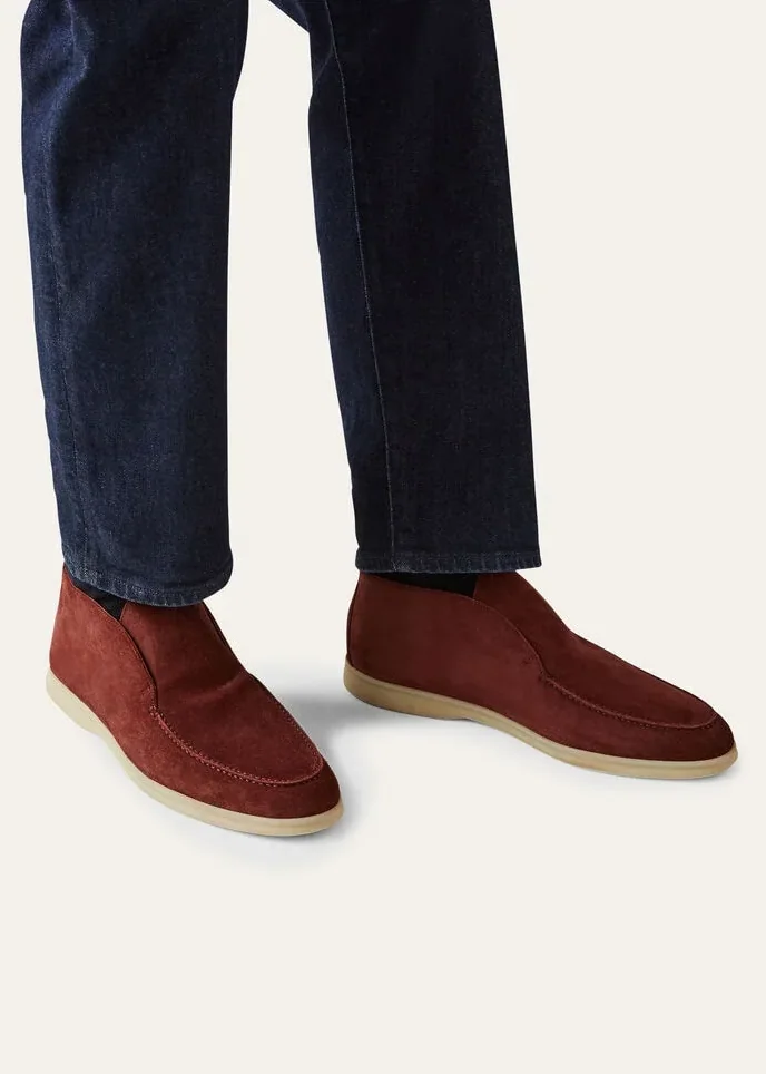 Loro Piana Open Walk Chukka Boots Brown Loro Piana Open Walk Chukka Boots Brown