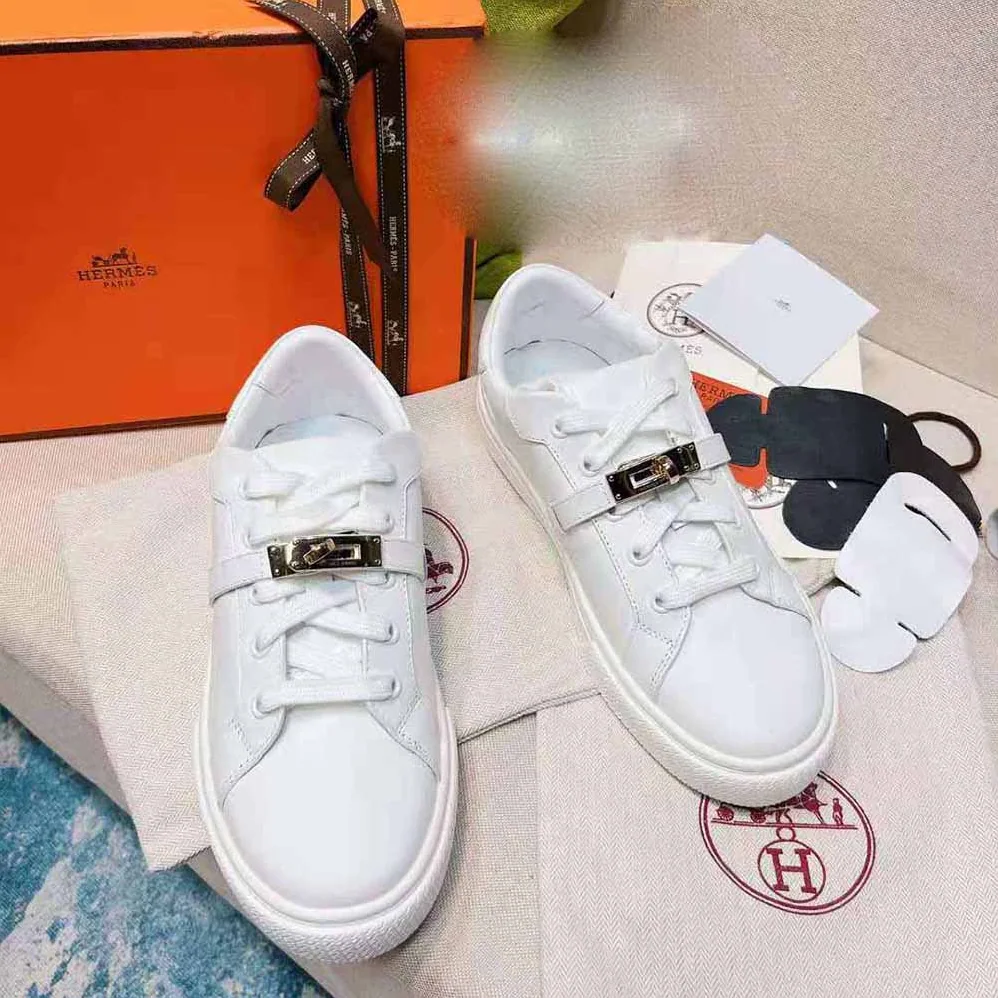 Hermes Day Sneaker in Calfskin and Matte Mississippiensis Alligator Leather for Women Hermes Day Sneaker in Calfskin and Matte Mississippiensis Alligator Leather for Women