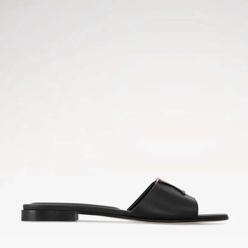 Louis Vuitton LV Mare Flat Mules Black 1ACTME