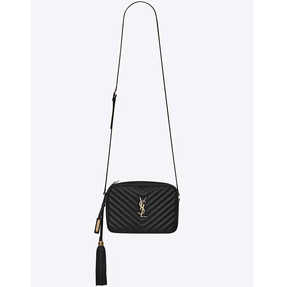 Saint Laurent YSL Lou Camera Bag Matelasse Leather for Women in Gold Saint Laurent YSL Lou Camera Bag Matelasse Leather for Women in Gold