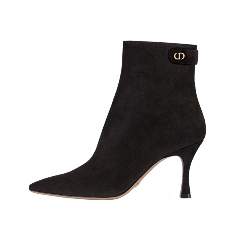 Dior Spectadior Ankle Boot in Stretch Suede Calfskin 65mm Heel for Women Dior Spectadior Ankle Boot in Stretch Suede Calfskin 65mm Heel for Women