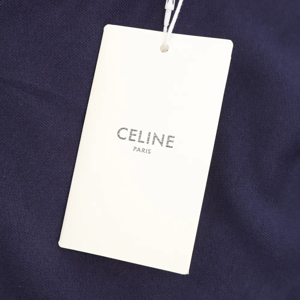 Celine Loose Sweatshirt in Cotton Fleece for Men