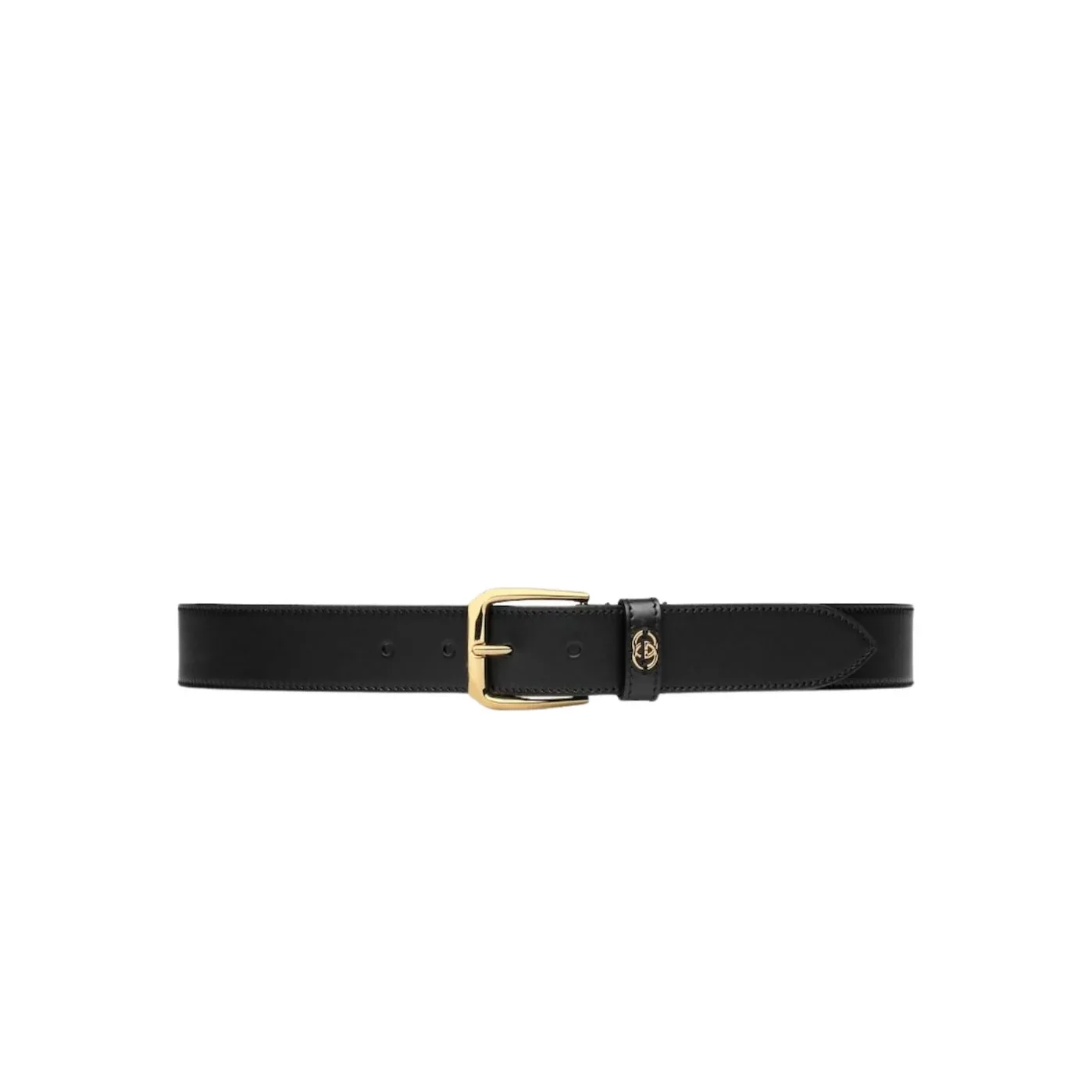 Gucci Belt With Interlocking G Detail Black Gucci Belt With Interlocking G Detail Black