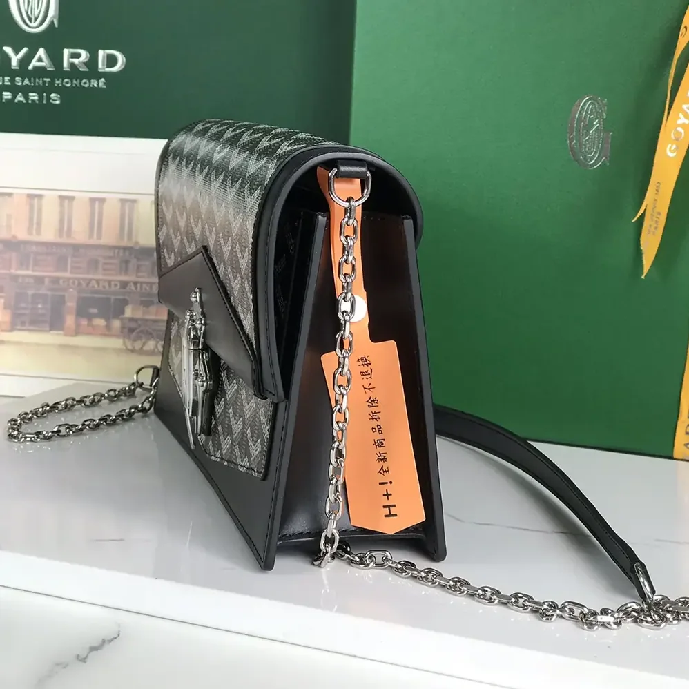 Goyard Duchesse Marie Caroline Bag for Unisex in Black Goyard Duchesse Marie Caroline Bag for Unisex in Black