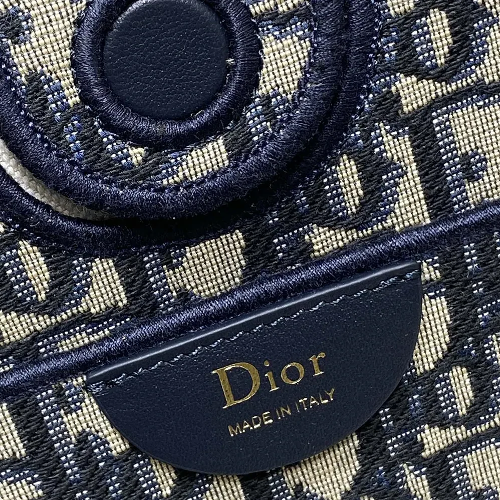 Dior Small Shopping Bag Blue Dior Oblique Jacquard for Women Dior Small Shopping Bag Blue Dior Oblique Jacquard for Women