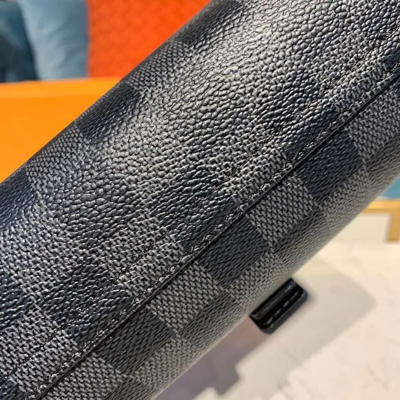 Louis Vuitton 3 Watch Case Damier Graphite Canvas Louis Vuitton 3 Watch Case Damier Graphite Canvas